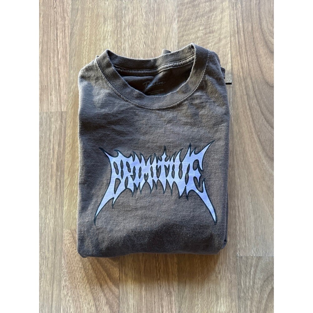 PRIMITIVE brown with PINK LOGO ANGEL stone Y2K SK8